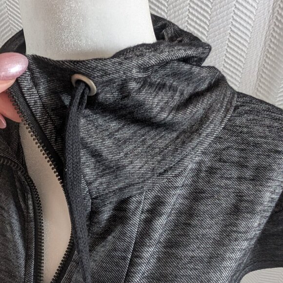 Simons Contemporaine Draped Pocket Dress Grey Size Small Sporty Y2K - Picture 10 of 16